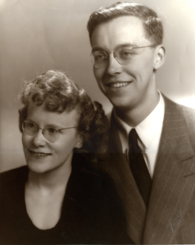Eugene and Dorothy Collias. Photo courtesy of Collias estate Eugene and Dorothy Collias.  Photo courtesy of Collias estate